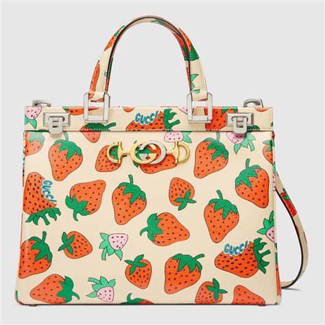 gucci strawberry bag price|Gucci bag with strawberry charm.